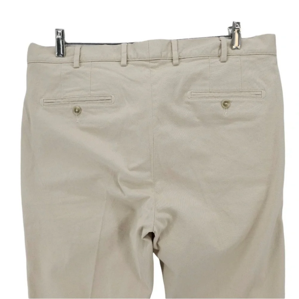 NWT Peter Millar Pants Sz 40 Crown Pilot Twill Flat Front Trouser Chinos‎ Stone